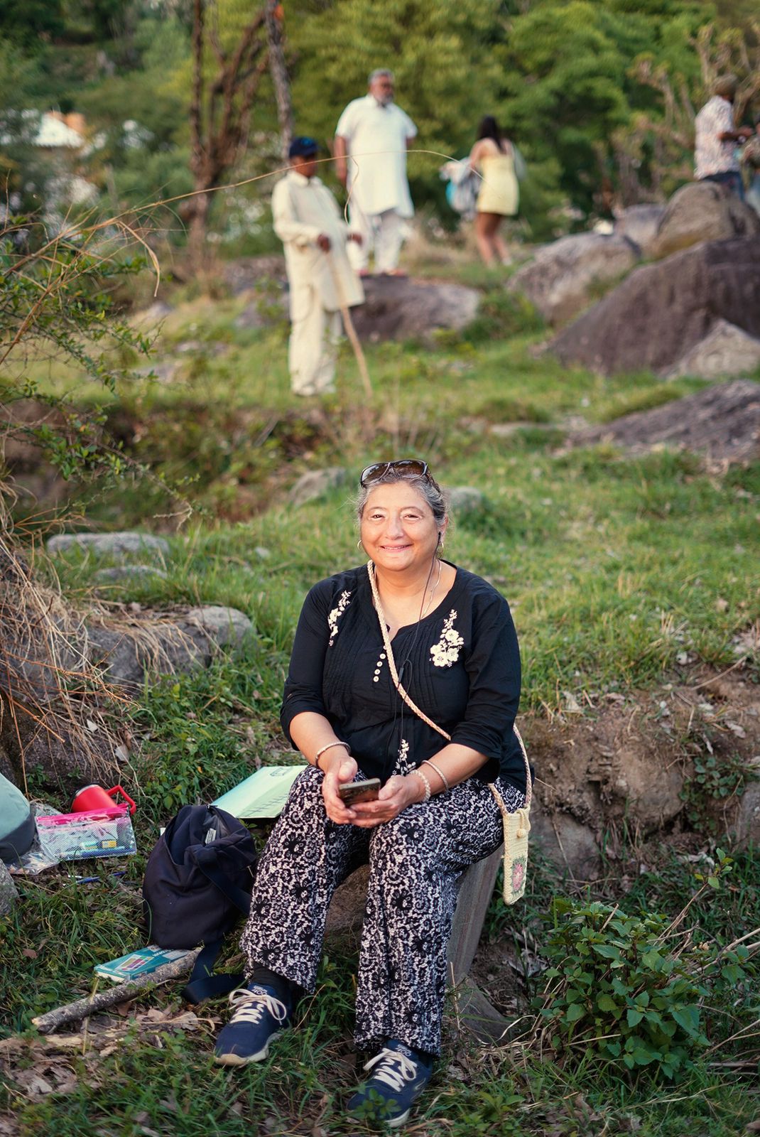 Retreat moment outdoors in Himachal